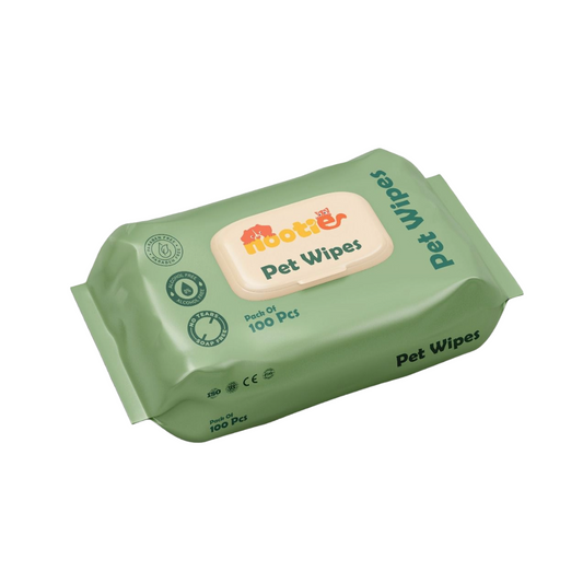 Nootie Wet Pet Wipes (100 Pulls) – Gentle Cleaning Wipes for Dogs & Cats | Alcohol-Free, Paraben-Free & Soap-Free
