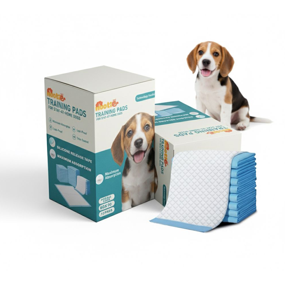 Nootie Puppy Training Pads – Ultra-Absorbent, Leak-Proof & Odour-Control Potty Pads for Dogs