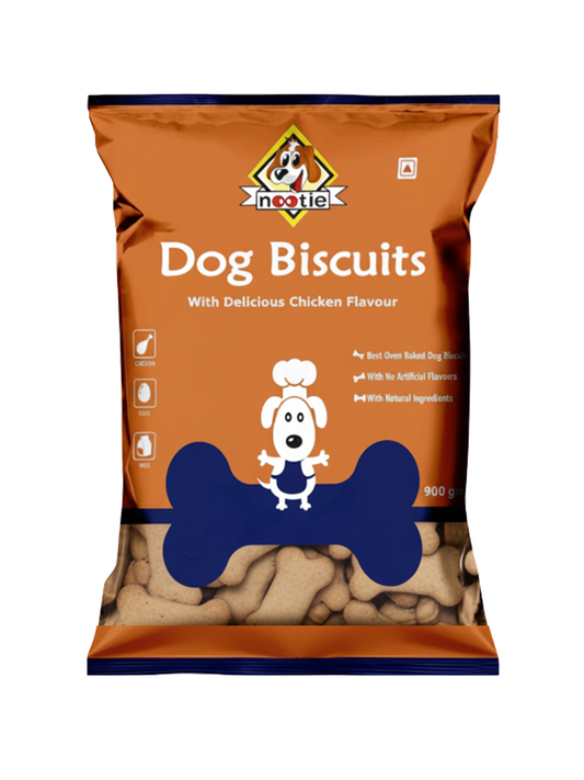 Nootie Chicken Biscuits with Peanut Butter Flavour for Adults - 900 Gms (New & Improved)