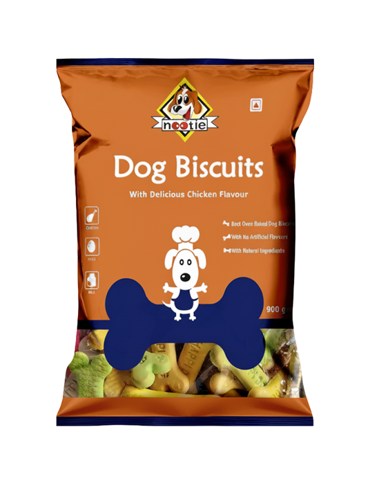Nootie Chicken Biscuits with Assorted Flavour for Adult Dogs - 900 Gms(New & Improved)
