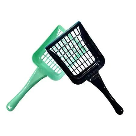 Nootie Durable Cat Litter Scooper | High-Grade Plastic, Easy-Clean Scoop for Cat Litter Boxes | 1 Piece (Color May Vary)