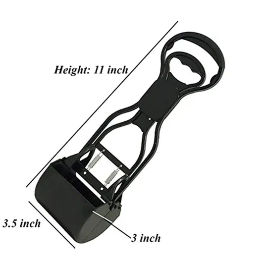 Nootie Folding Dog Poop Scooper – Medium | Portable, Hygienic & Durable Pet Waste Picker for Dogs & Cats