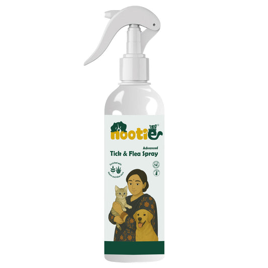 Nootie Tick and Flea Spray with Godness of Neem and Aloevera 250ml