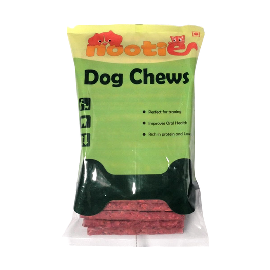 Nootie Mutton Munchy Sticks - 1 kg for All Stages Dogs, Perfect for Traning & Treating, Long Lasting Chew