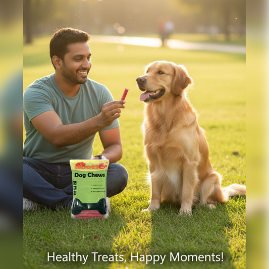 Nootie Mutton Munchy Sticks - 1 kg for All Stages Dogs, Perfect for Traning & Treating, Long Lasting Chew