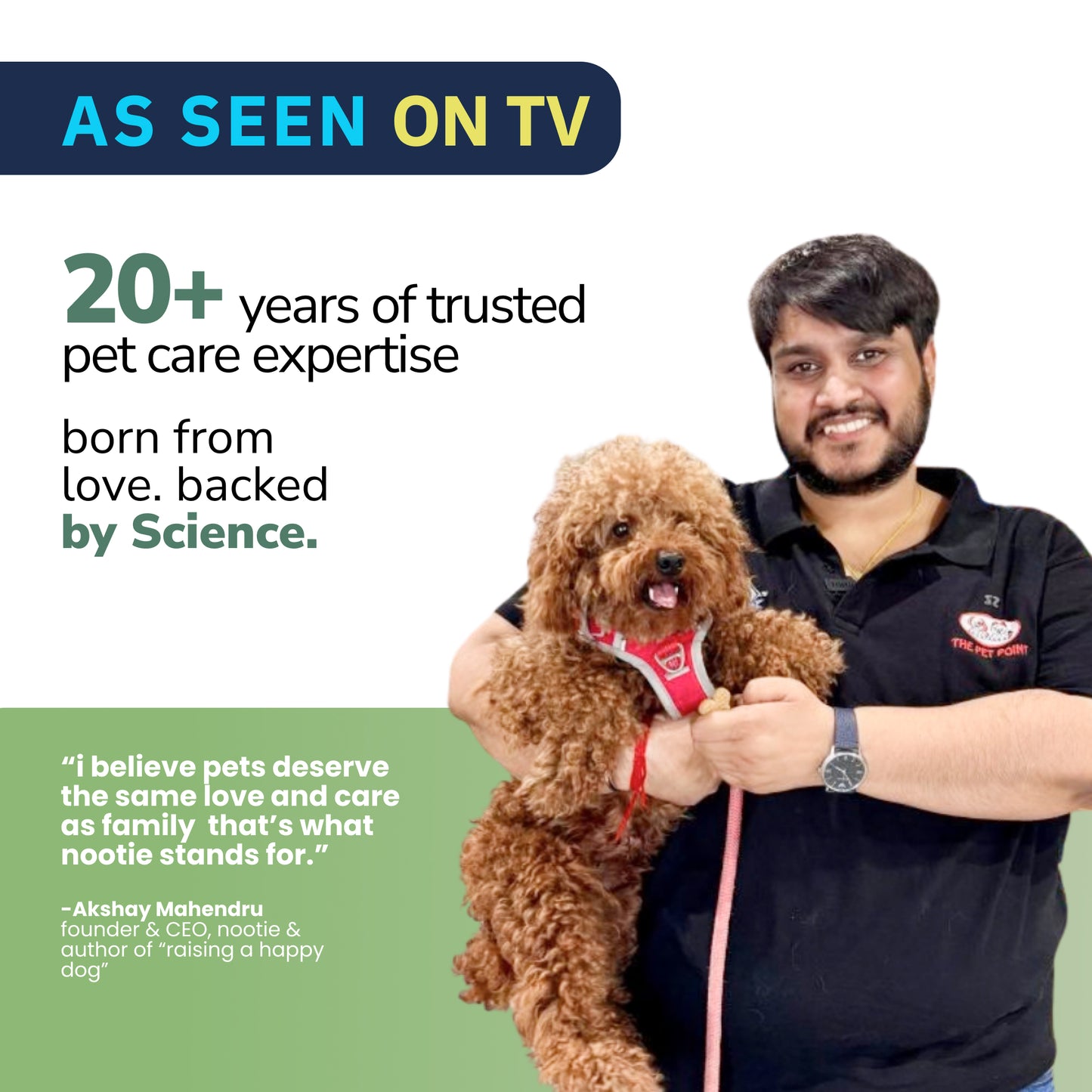 Nootie Herbal Neem Dog Shampoo (200 ml) | Anti-Tick, Soothing & Deodorising Cleanse