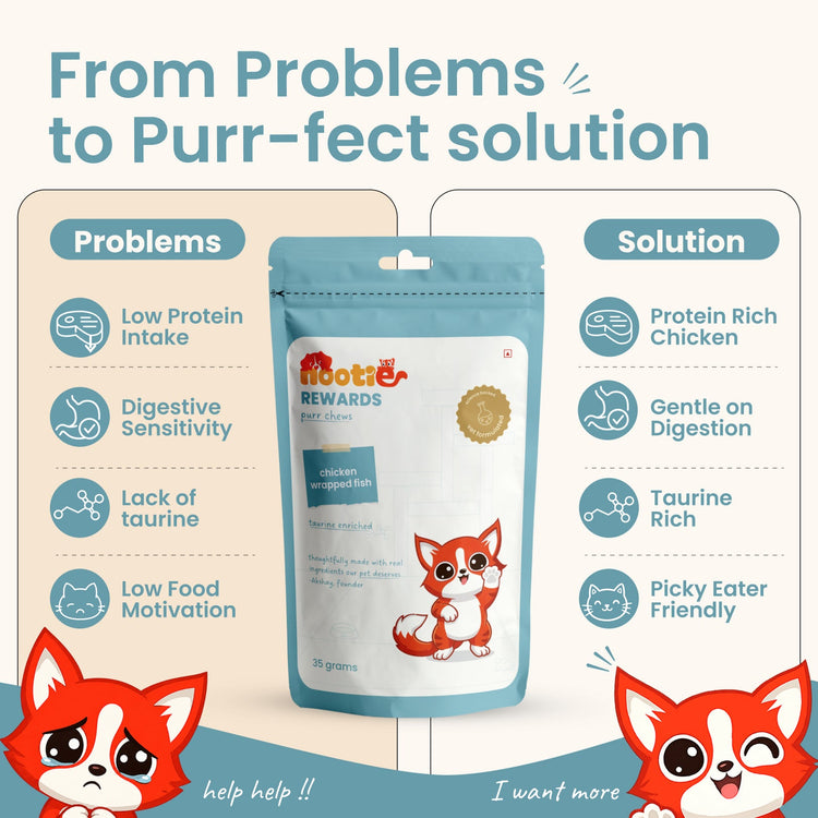 Nootie's Rewards Purr Chews for Cats