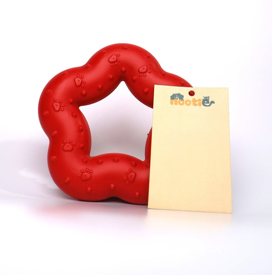 Nootie Red Star Ring Teething Toy