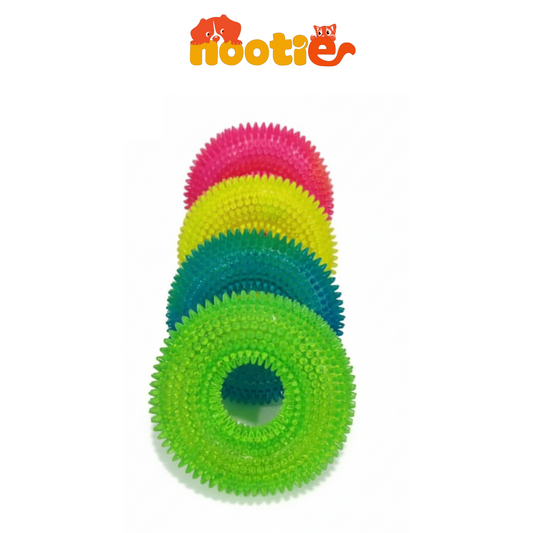 Nootie Spiky Ring Toy For Dogs (Pack of 1)