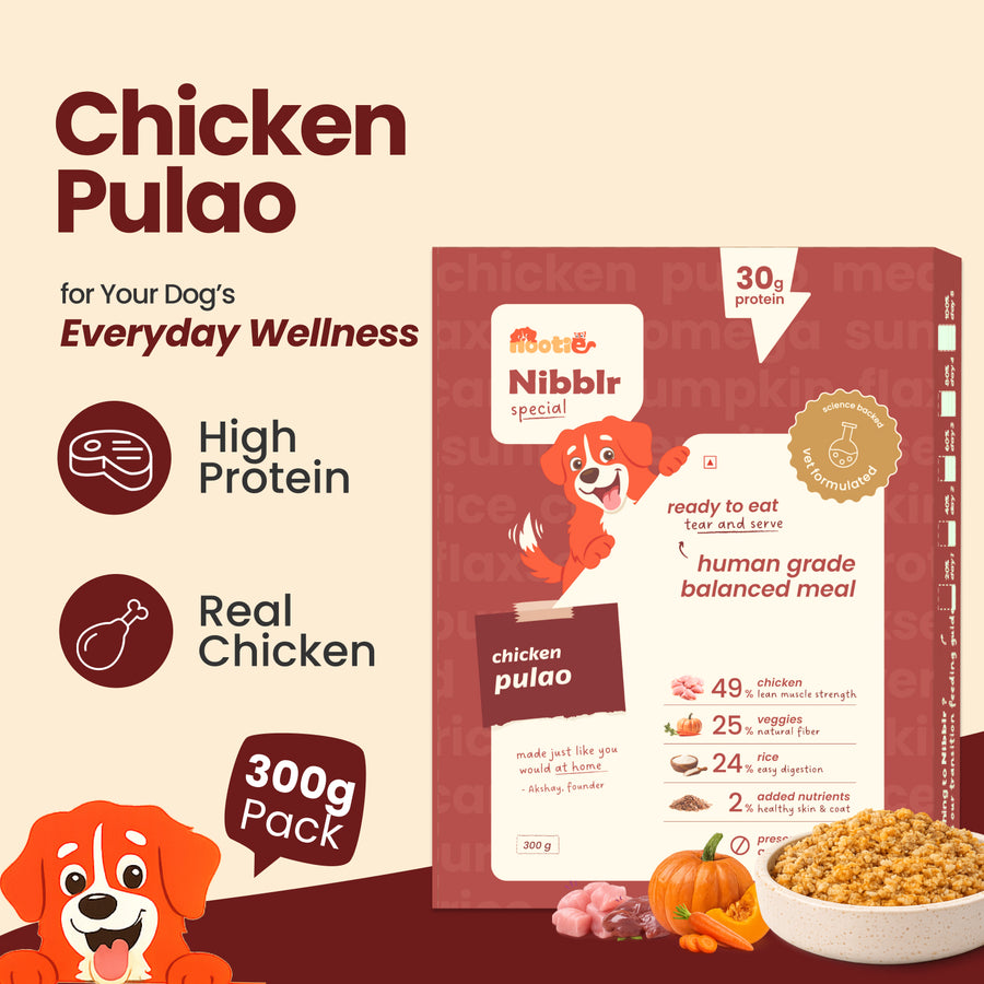 Nibblr Dog Meals - Chicken Pulao
