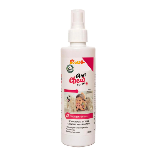 Nootie Anti-Chew Spray with Natural Ingredients (250 ml) | Prevents Biting & Furniture Damage – Safe for Pets