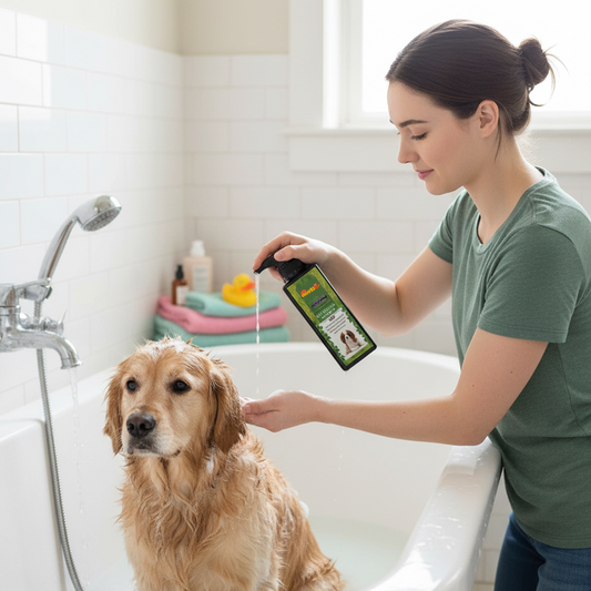 Nootie Tea Tree Oil Shampoo for Dogs (300 ml) | Deep Cleansing, Oil Control & Skin Purifying Formula