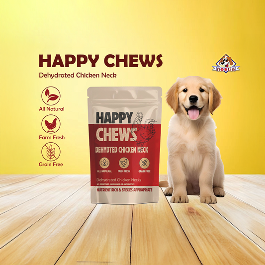 Happy Chews Dehydrated Chicken Neck