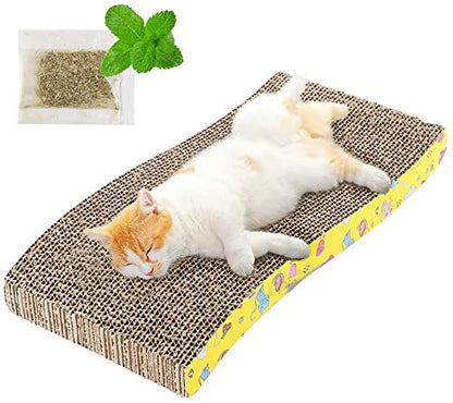 Nootie Cat Scratcher | Durable Scratch Board for Cats & Kittens | Eco-Friendly, Non-Toxic Material | All Breeds & Ages