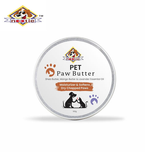 Nootie Pet Paw Butter with Goodness of Sheabutter and Essential Oils for Dogs & Cats - 100 Gm