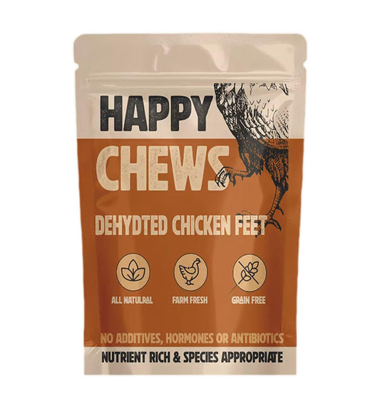 Happy Chews Dehydrated Chicken Feet
