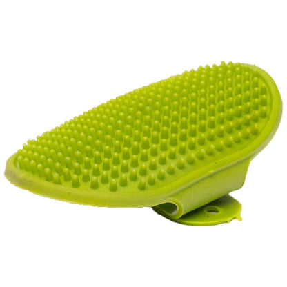 Nootie Pet Rubber Bath Glove for Dogs & Cats | Soft Grooming Brush for Bathing, Massaging & Shedding Control