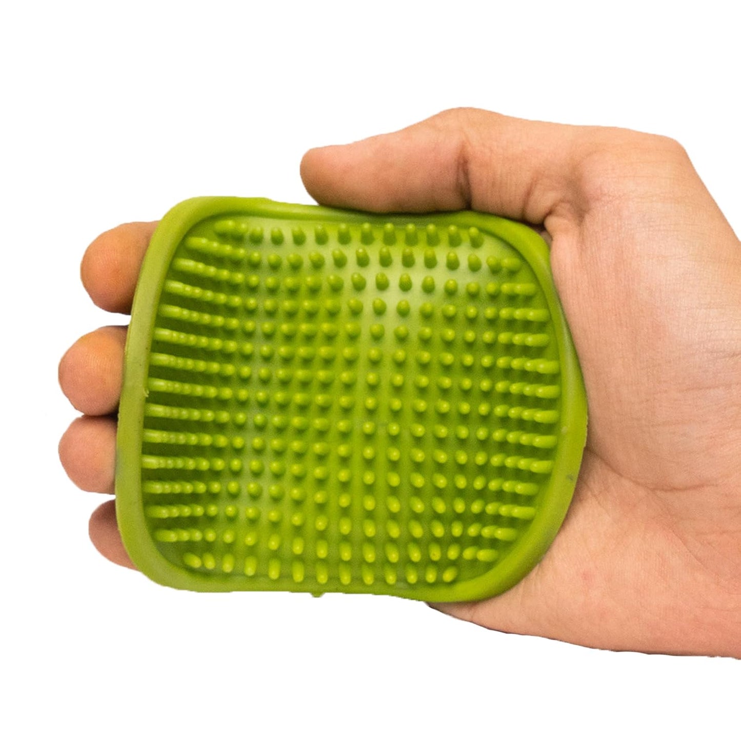 Nootie Pet Rubber Bath Glove for Dogs & Cats | Soft Grooming Brush for Bathing, Massaging & Shedding Control