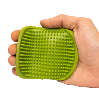 Nootie Pet Rubber Bath Glove for Dogs & Cats | Soft Grooming Brush for Bathing, Massaging & Shedding Control