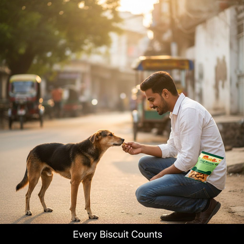 Nootie Chicken Puppy Biscuits | High-Protein Crunchy Treats for Puppies (40gm)