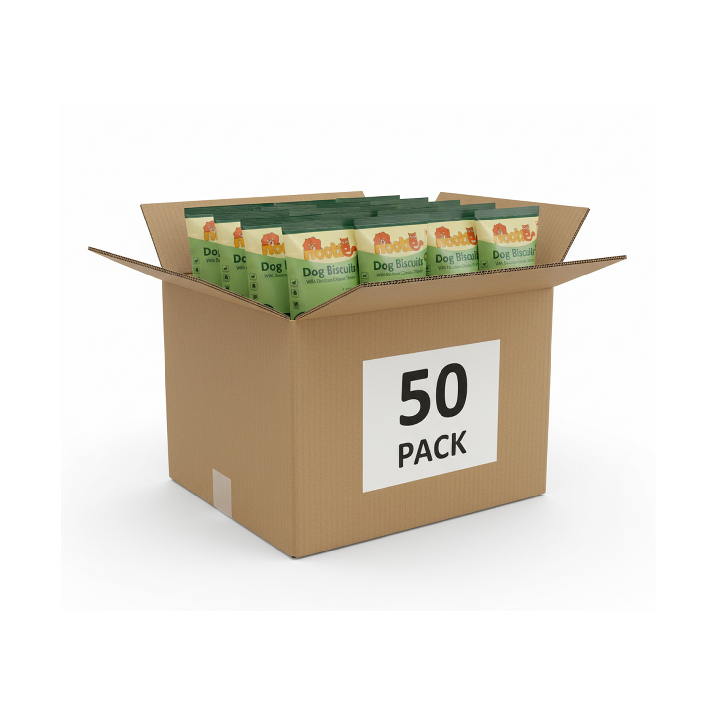 Nootie Chicken Puppy Biscuits | High-Protein Crunchy Treats for Puppies (40gm)