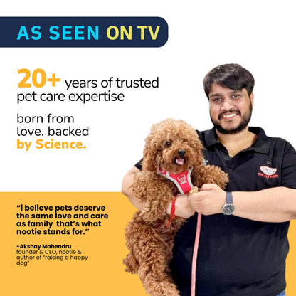 Nootie Chicken Dog Biscuits | High-Protein Crunchy Treats for Dogs (40gm)