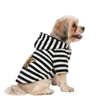 Nootie Winter Double Layer Jumpsuit with Hoodie for Dogs | Black-White | Warm, Soft & Lightweight