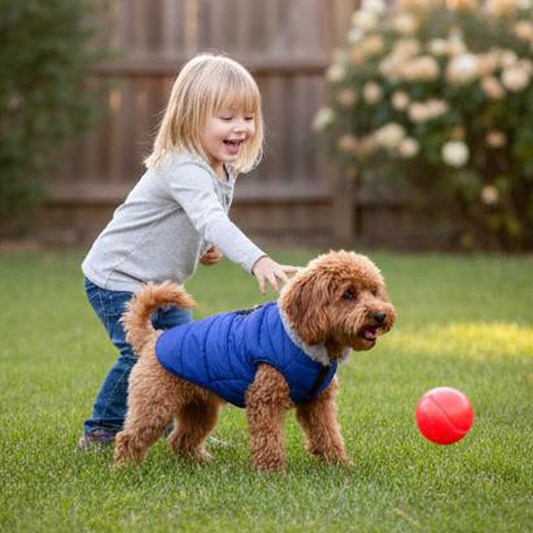 Nootie Dog Fur Collar Jacket -Stylish Winter Wear for All Breeds