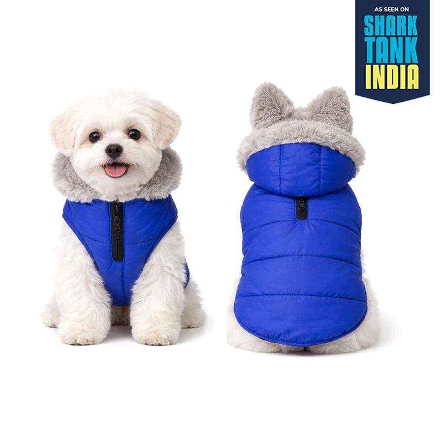 Nootie Dog Fur Collar Jacket -Stylish Winter Wear for All Breeds