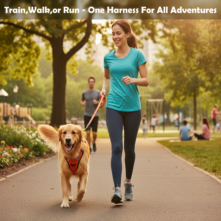 Nootie No-Pull Reflective Dog Harness | Anti-Choke Training Vest with Soft Padding and Easy-Control Handle