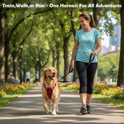 Nootie No-Pull Reflective Dog Harness | Anti-Choke Training Vest with Soft Padding and Easy-Control Handle