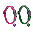 Nootie Reflective Cat Collar Pack of 2 | Adjustable Safety Collar with Bell, High-Visibility Reflective Strip for Kittens & Cats (20–30 cm)