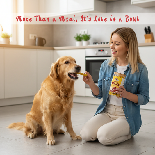 Nootie Munchy Chicken Sticks 500gm for All Stages Dogs, Perfect for Traning & Treating l Long Lasting Chew