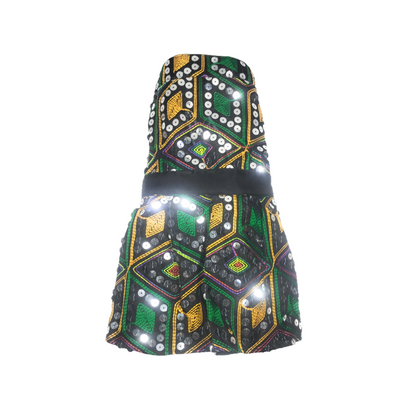 Nootie Festive Dress for Female Dogs – Black | Stylish Outfit for Weddings & Festivals