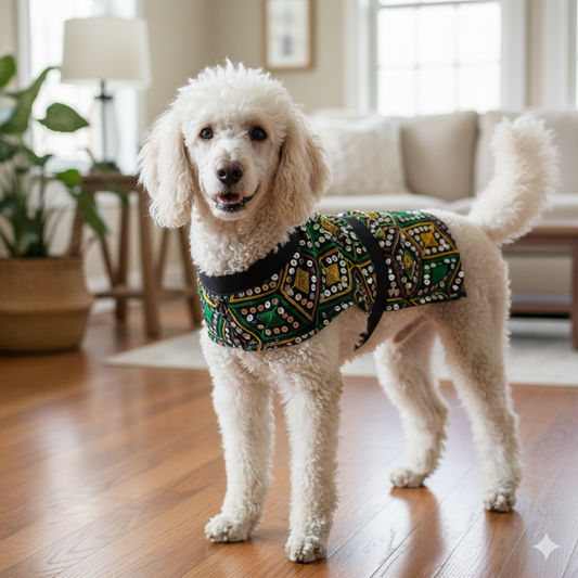 Nootie Festive Female Dog Dress – Black