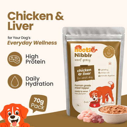 Nibblr Dog Gravy - Chicken Liver