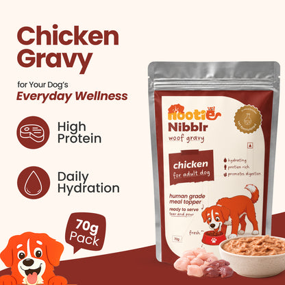 Nibblr Dog Gravy - Chicken