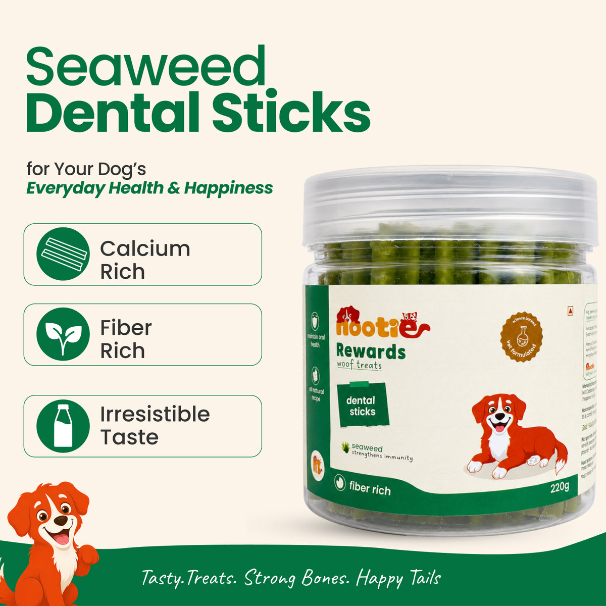 Rewards Jar Treats - Seeweed Dental - 220g