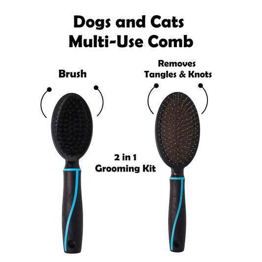Furrtoolz Premium Plastic Pin Brush- Large