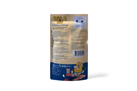 Lola & Co Tuna and Chicken Mousse for Healthy Kittens Pack of 12