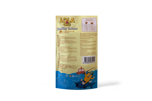 Lola & Co Tuna and Cheese Cat Jelly for  Healthy Indoor Pack of 12