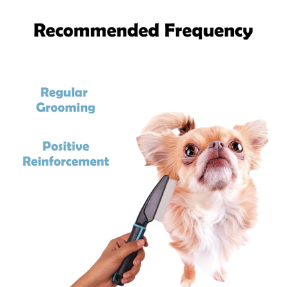 Nootie Furrtoolz Premium Flea Comb for Dogs & Cats | Fine Teeth Precision & Ergonomic Grip