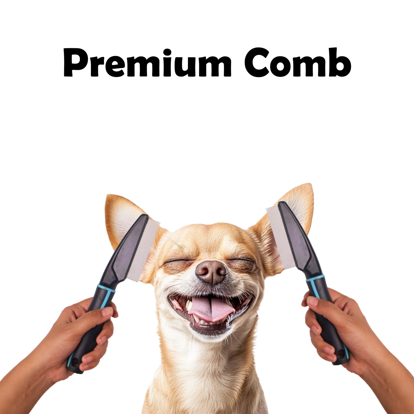 Nootie Furrtoolz Premium Flea Comb for Dogs & Cats | Fine Teeth Precision & Ergonomic Grip