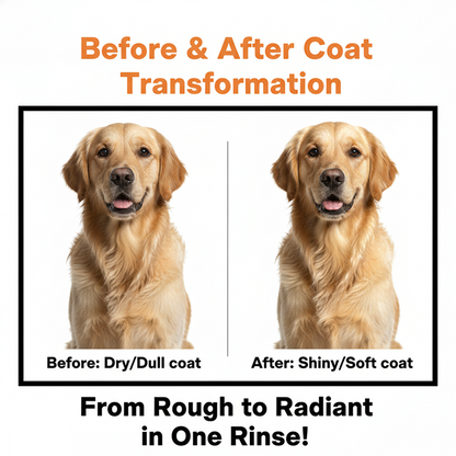 Nootie Pet Rinse-Off Conditioner with Shea Butter & Tea Tree Oil for Dogs & Cats (200 ml) | Deep Nourishment, Softness & Shine