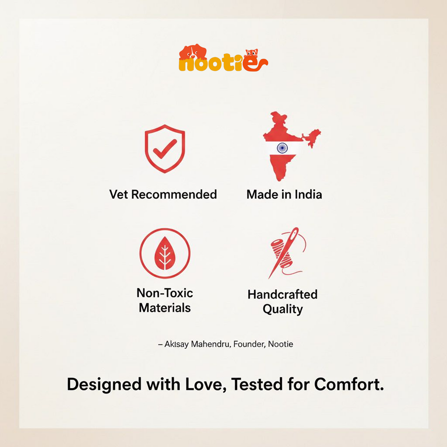 Nootie Sofa Basket Bed for Dogs & Cats – Small (22" x 17" x 6") | Velvet Interior, Mat Exterior, Washable & Scratch-Resistant (Pink)