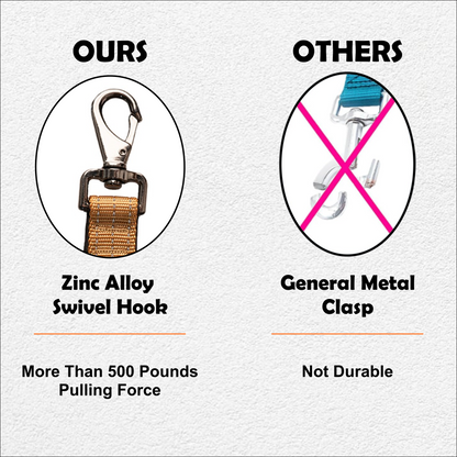 Nootie Plush Padded Leash Brown Color Detailing