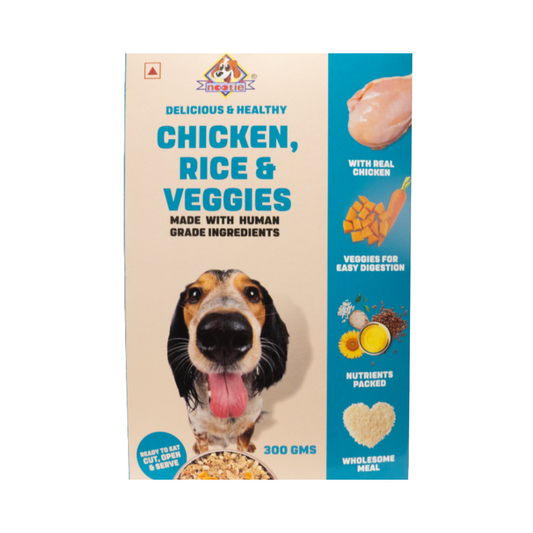 Nootie Freshly Wholesome Chicken Pulao | Chicken Rice & Veggies Flavor Gluten Free Non Vegetarian Meal 300 Gms