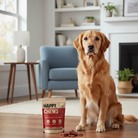 Nootie Happy Chews – Dehydrated Chicken Jerky Cranberry Dog Treats (80g) | All-Natural, Grain-Free Protein Snack