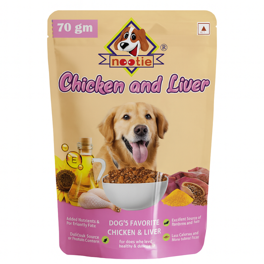 Nootie Chicken & Liver Gravy 70gm