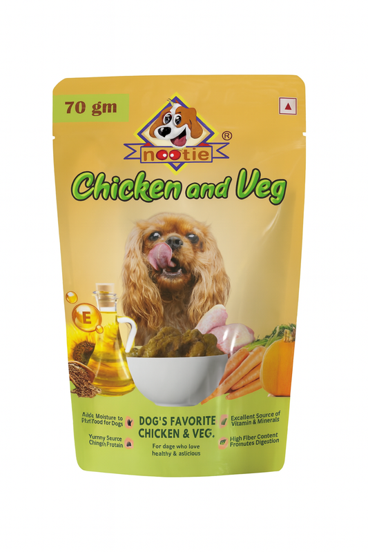 Nootie Chicken & Veg Gravy 70gm